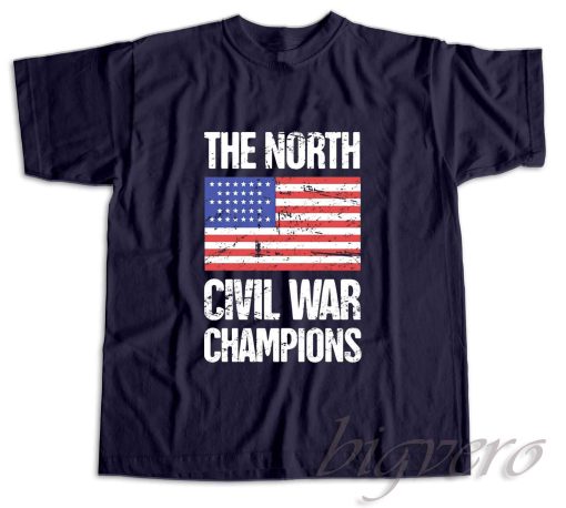 American Civil War Reenactor T-Shirt Color Navy