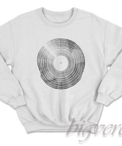 Music Lover Vinyl Record Sweatshirt