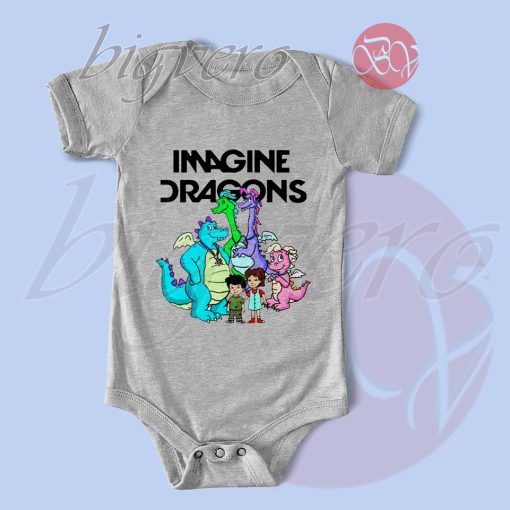 Imagine Dragons Dinosaur Band Baby Bodysuits