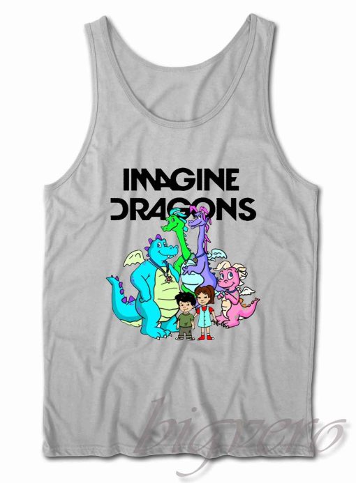 Imagine Dragons Dinosaur Band Tank Top