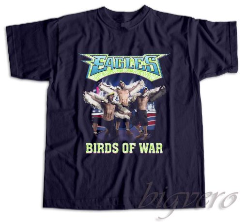 Eagles Birds Of War T-Shirt Color Navy