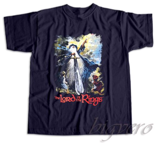 The Lord of the Rings T-Shirt Color Navy