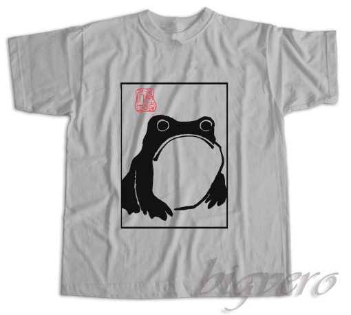 Unimpressed Frog T-Shirt Color Grey