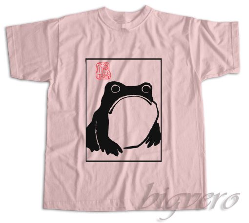Unimpressed Frog T-Shirt Color Pink