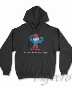 Smurf Blue Lives Matter Hoodie