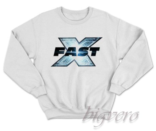 Fast X Sweatshirt Color White