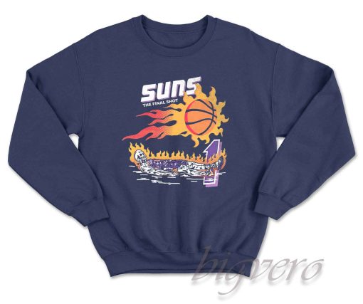 Suns x Warren Lotas The Final Shot Sweatshirt Color Navy