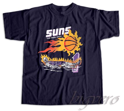 Suns x Warren Lotas The Final Shot T-Shirt Color Navy