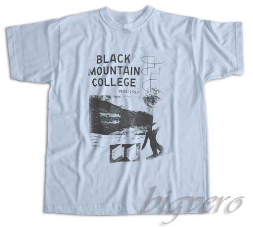 Black Mountain College T-Shirt Color Light Blue