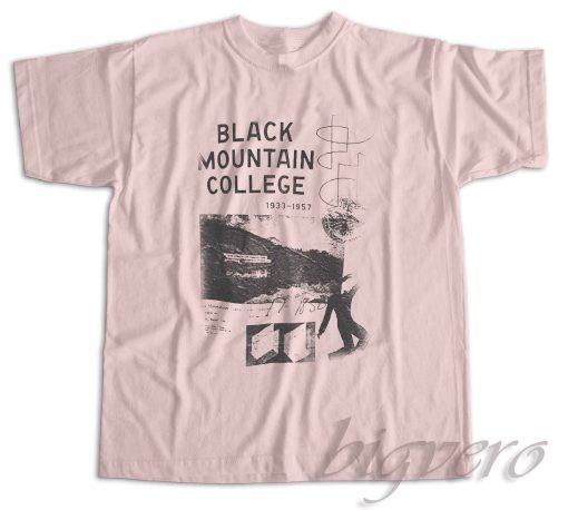Black Mountain College T-Shirt Color Light Pink