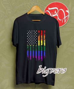 Distressed Rainbow Flag Gay Pride