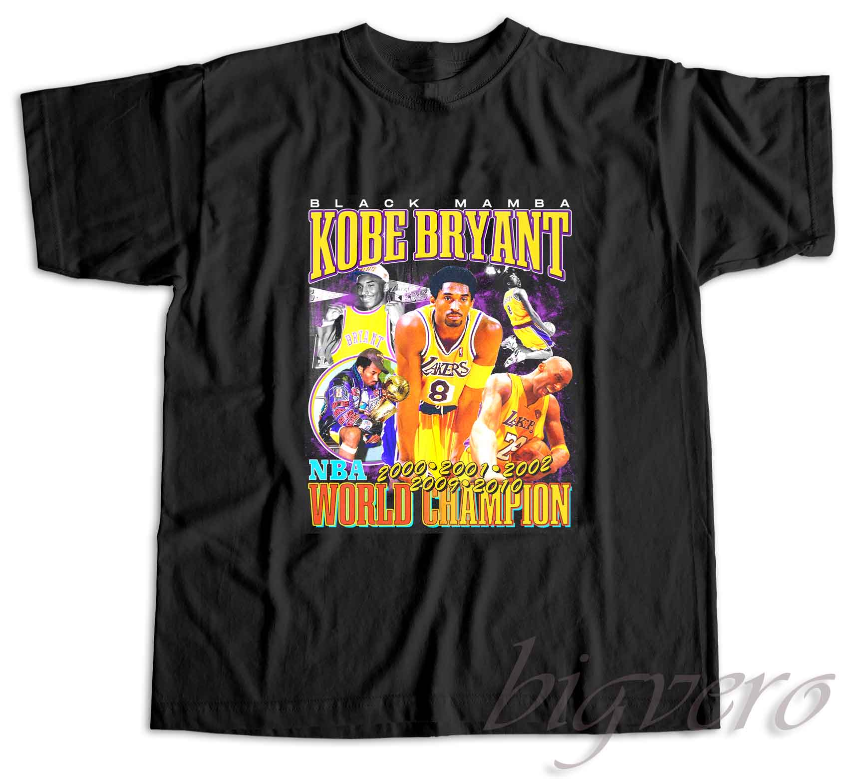 kobe bryant vintage shirt