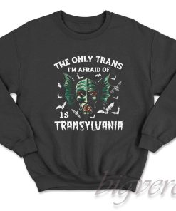 The Only Trans I'm Afraid Of Is Transylvania Sweatshirt