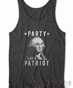 George Washington Party Like A Patriot Tank Top
