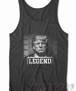 Trump 2024 Mugshot President Legend Tank Top