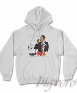 Barack Obama From The City Of Flint Michigan Hoodie