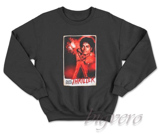 Michael Jackson Thriller Poster Sweatshirt
