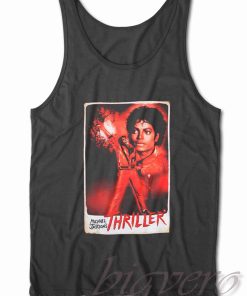 Michael Jackson Thriller Poster Tank Top