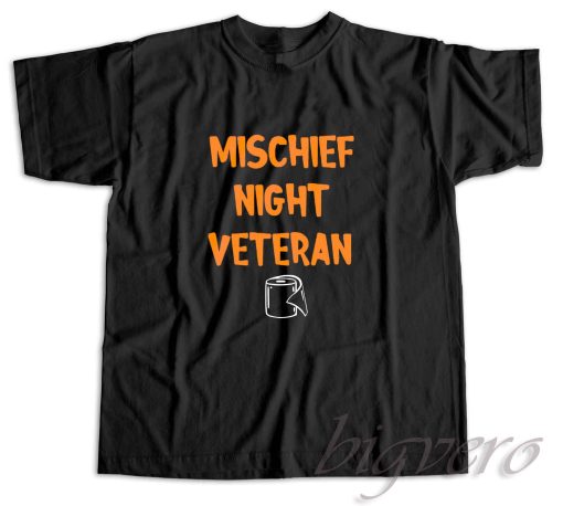 Halloween Mischief Night Veteran T-Shirt