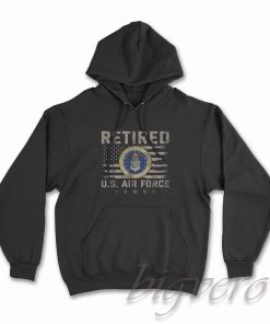 Retired US Air Force Veteran Hoodie