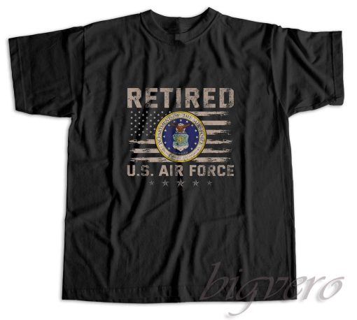 Retired US Air Force Veteran T-Shirt