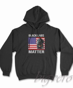 Veterans Day Black Labs Lives Matter Hoodie