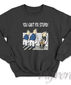 You Can't Fix Stupid Detroit Lions Sweatshirt