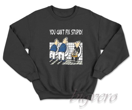 You Can't Fix Stupid Detroit Lions Sweatshirt